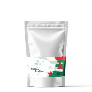 Aromatizirani beli čaj Snežna kraljica Superior v božični vrečki