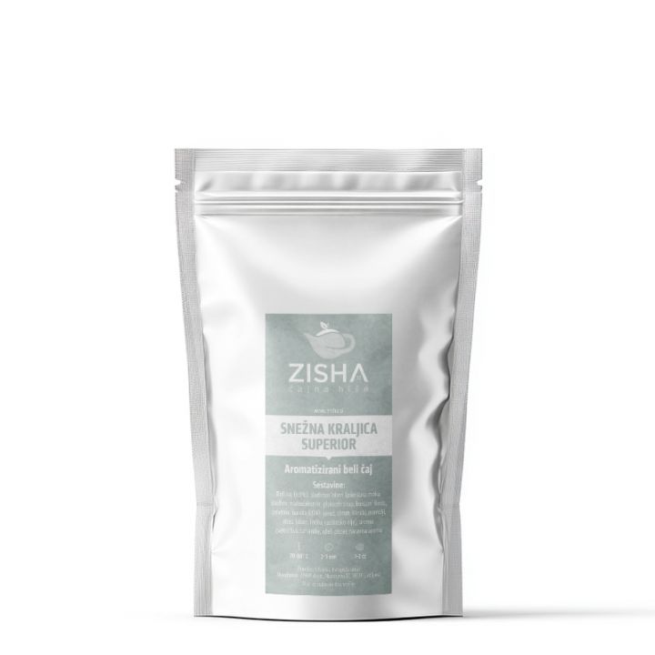 Aromatizirani beli čaj Snežna kraljica Superior v doypack vrečki