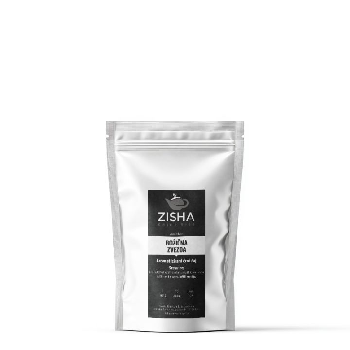 Aromatizirani crni čaj Božična zvezda Superior v doypack vrečki