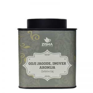 Zeliščni čaj Goji jagode Ingver Aronija v kvadratni šatulji