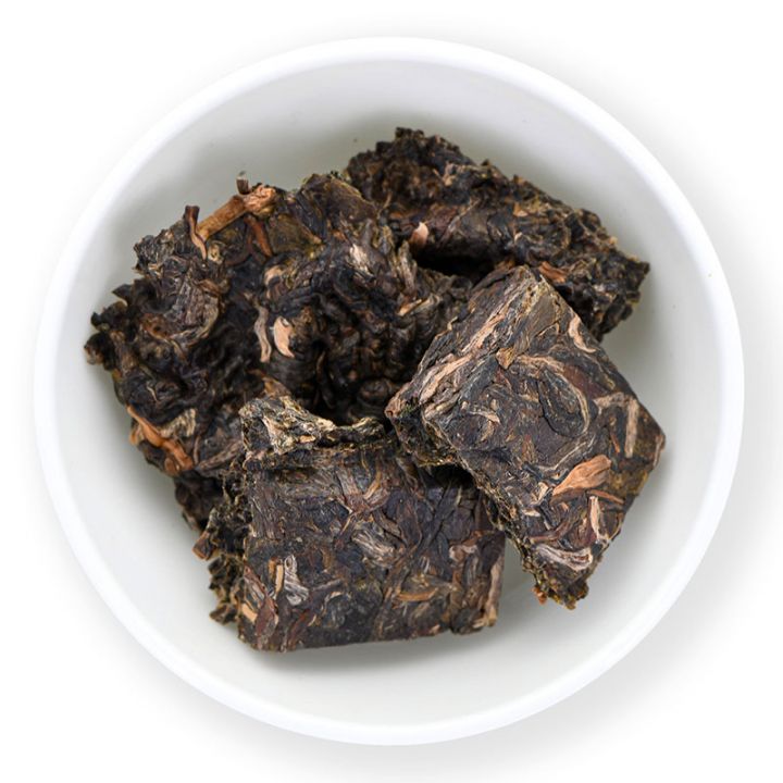 China pu'erh double dragons beeng cha - sheng 120g