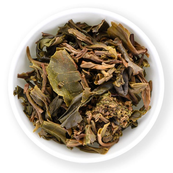 China pu'erh double dragons beeng cha - sheng 120g