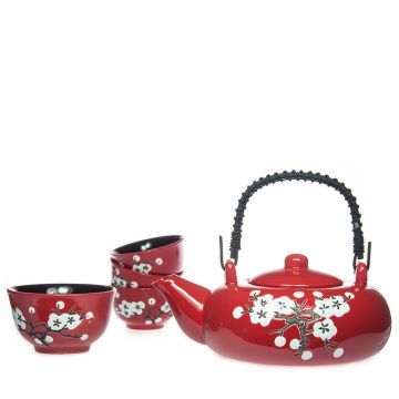 Čajni set od keramike Cherry Blossom