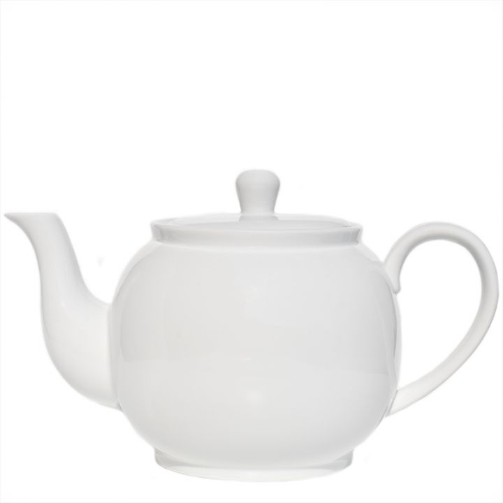 Čajnik od porculana Elisabeth snježno bijela boja, zapremine 1,5 l