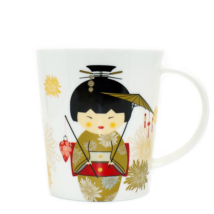 Šalica od porculana Cupti Geisha gold 500ml