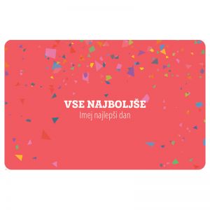 Darilni bon "Vse najboljše"
